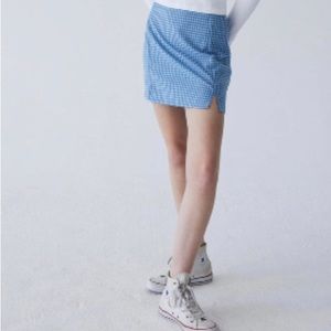 Blue Brandy Plaid Melville skirt